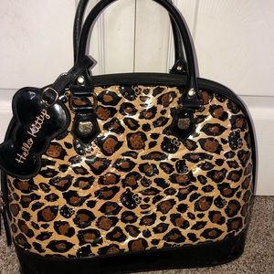 Hello Kitty x Loungefly leopard purse & Wallet
